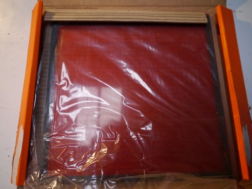Verre rouge pour lampe - verre,