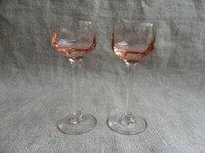 2 PETITS VERRES À LIQUEUR À