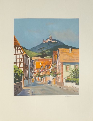 Michel margueray lithographie - margueray,