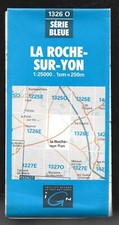 CARTE IGN SERIE BLEUE . 1326 O