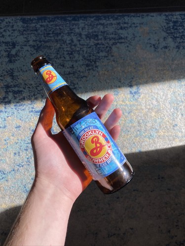 Eli manning beer bottle - eli,