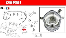 Phare d'origine  Derbi Senda