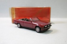 Herpa - BMW 325i E30 Série 3 cabriolet bordeaux BO HO 1/87