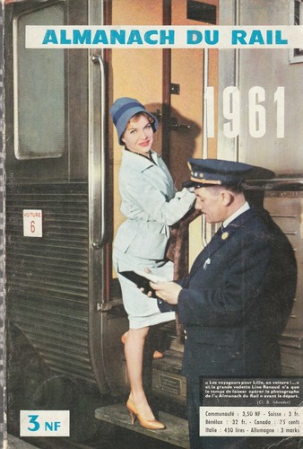 Almanach rail 1961 line - almanach,