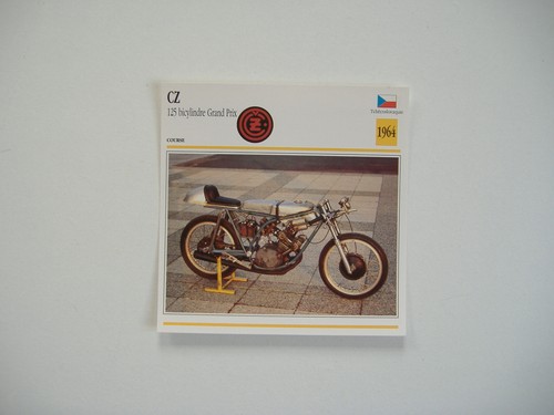 Fiche moto 125 - moto, cz