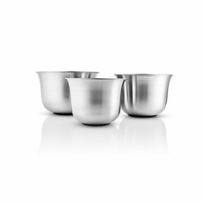 Eva Solo set de 3 bols à mélanger Green Tools, acier inoxydable, 1.5 + 2.3 + ...