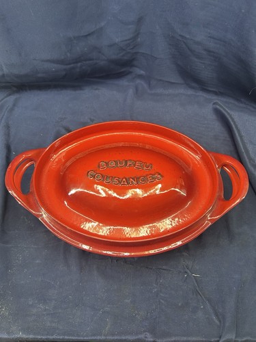 Ancienne cocotte ovale - cocotte,
