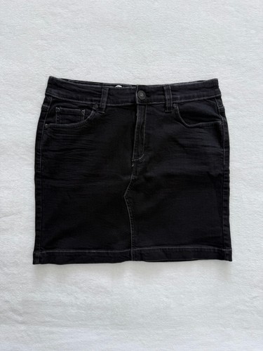 Jupe courte jean noir kiabi - jupe,