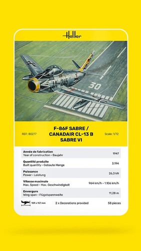 86f sabre canadair cl 13 - f-86f, /