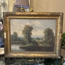 Tableau ancien xixe - xixe, sur