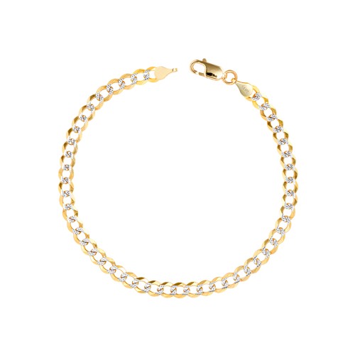 14k jaune massif 5mm - jaune,