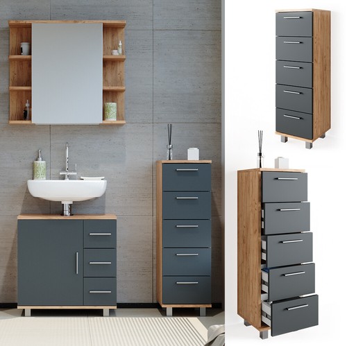 Vicco meuble midi - vicco, chêne
