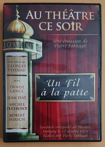 Dvd théâtre fil la - dvd, un
