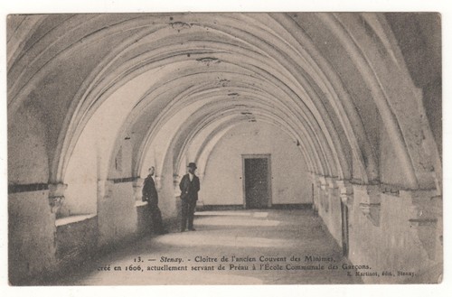 Cpa stenay cloître - :,