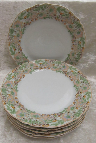 Série assiettes plates - 6,