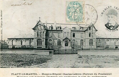 Carte flavy martel hospice - carte, le
