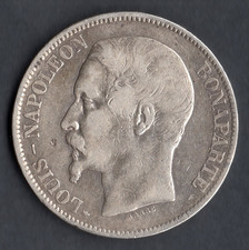 MONNAIE / ECU 5 FRANCS ARGENT