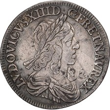 France, Louis XIII, 1/2 Écu