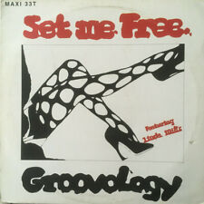 Disque Vinyle MAXI 33  trs  ?  GROOVOLOGY    ?  SET ME FREE  ?  