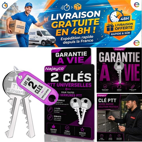 Clé passe partout ptt f10 - clé,