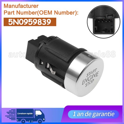 Bouton poussoir arrêt - bouton,
