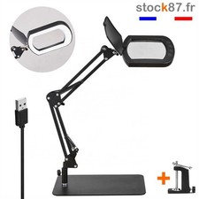 Loupe avec éclairage - , led