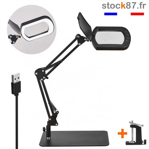 Loupe avec éclairage led - loupe,