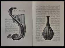 ART ET DECORATION - SEPTEMBRE-OCTOBRE 1919 - JEAN DUNAND, ANDRE FRECHET, DEGAS