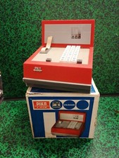 JOUET VINTAGE BELLE CAISSE ENREGISTREUSE ROUGE piko spielwaren 