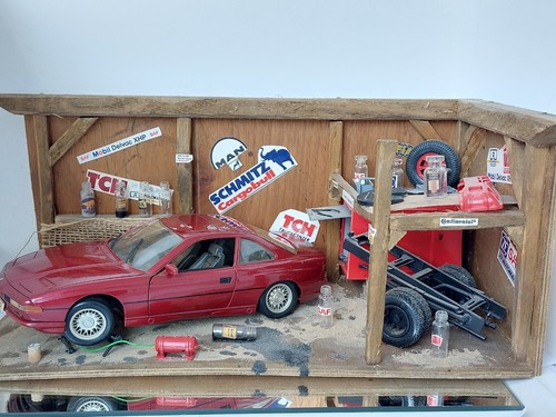 Diorama bmw 850i - diorama,
