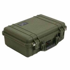 VALISE VERTE 1500 MOUSSE INTÉRIEURE, SOLIDE ET SÛRE