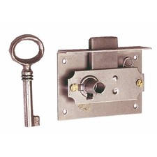 Serrure de meuble rustique - l