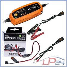 CTEK MXS 5.0 POLAR CHARGEUR DE BATTERIE CHARGEUR + CÂBLE BAGUE COMFORT INDICATOR