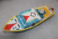 Ancien Jouet Bateau MS en