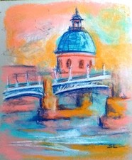 Toulouse dôme de la Grave Haute-Garonne Occitanie paysage France ville rose 