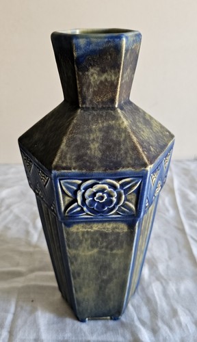 Vase barbotine majolique - vase,