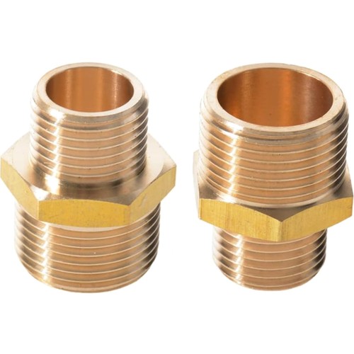 Raccord plomberie double