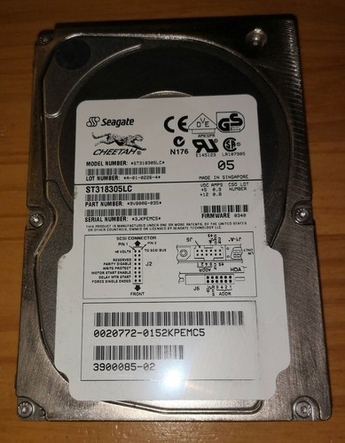 Disque dur scsi seagate - scsi,