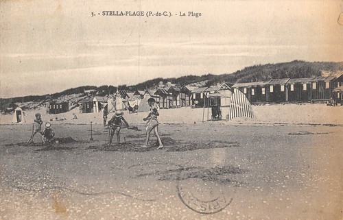 Cpa stella plage - stella,