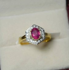 Bague en diamant pavé de