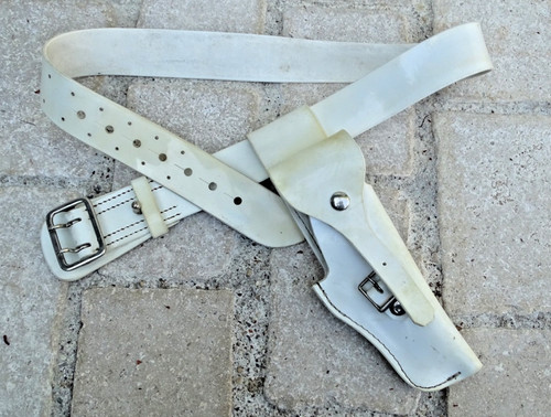 Ceinturon holster blanc - et,