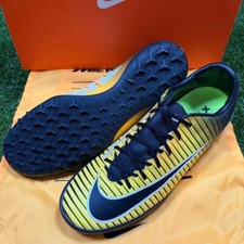 Chaussures de football Nike Mercurial X Victory VI TF US 10 jaune noir d'occa...