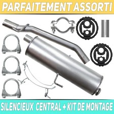 Pot d’échappement central