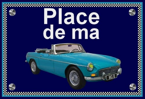 Plaque place ma mg b - ",