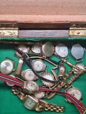 Lot x16 Montre de Dame Art Déco Plaqué Or