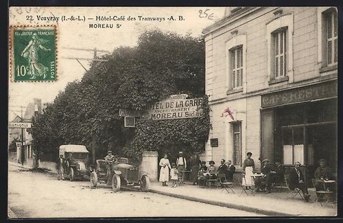 Cpa vouvray l - cpa,