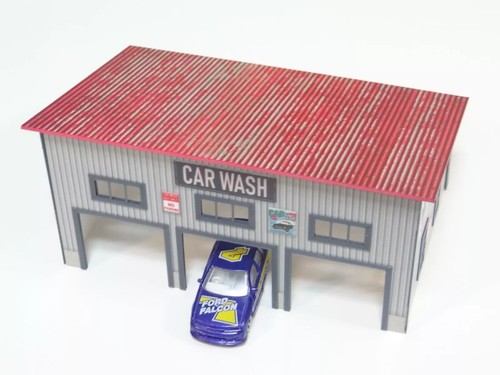 Bâtiment lave voiture