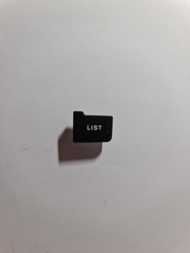 Bouton touche list pour - touche,