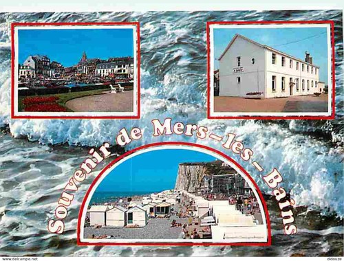 Carte postale mers les - carte,