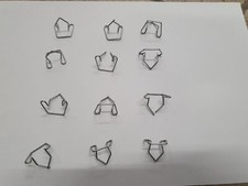 Set clips fer pour - clips,
